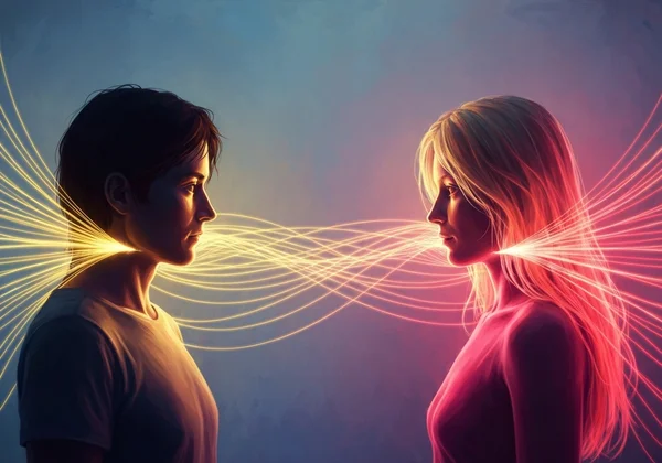 Emotional connection unlocking sexual attraction visually